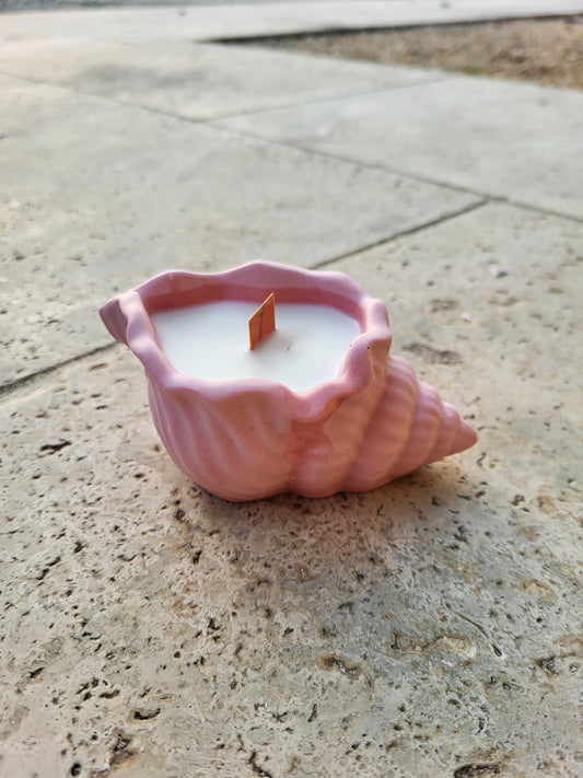 Shell deep candle