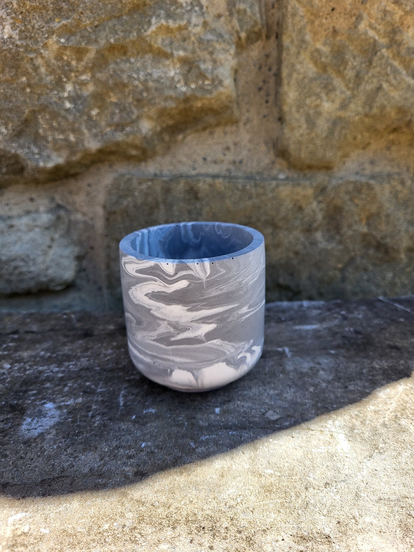 Jar high marble